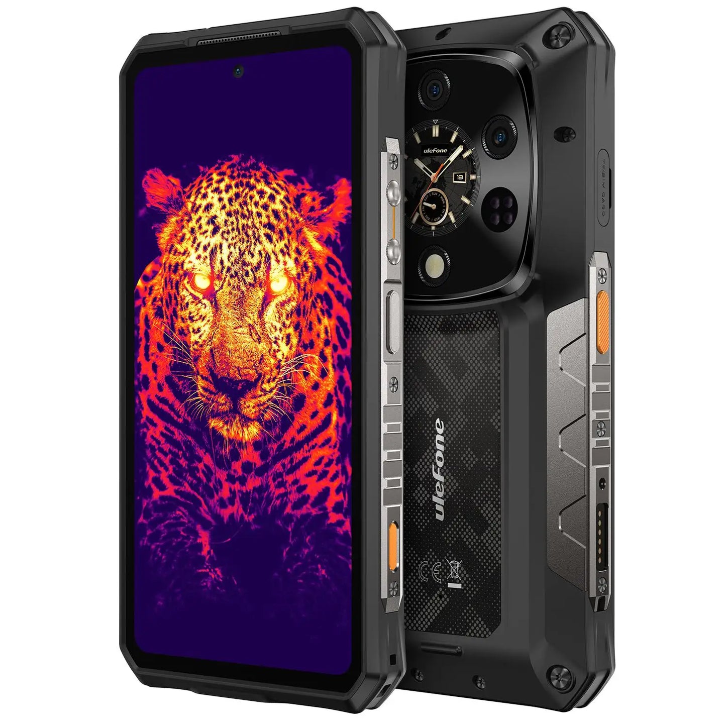 Ulefone Armor 28 Ultra Rugged Smartphone 5G 16GB+1TB Thermal Version 6.67'' 10600mAh 120W 50MP Rear Camera Android 14 NFC