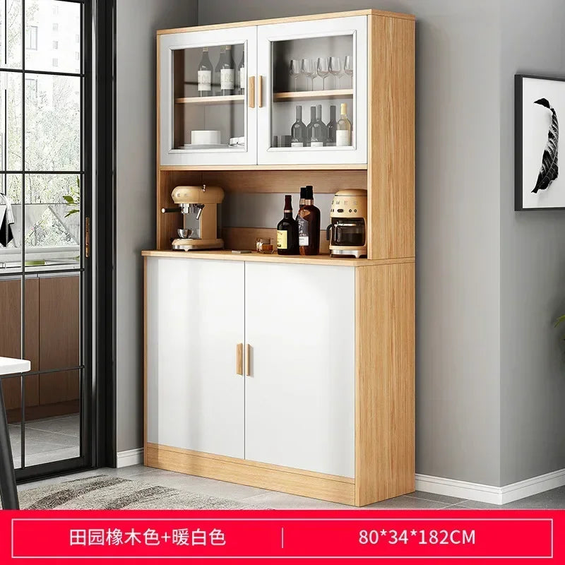 Modern Tall Minimalist Sideboard Buffet Slate Cupboard Living Room Furniture Entrance Hall Console Table Kitchen Storage Cabinet