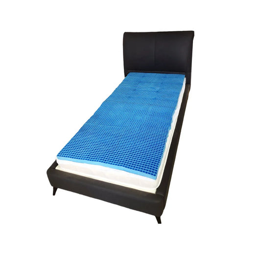 Twin Size Cooling Breathable TPE Gel Grid Mattress Topper