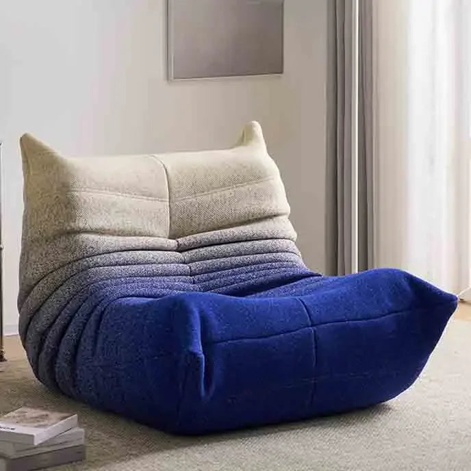 Bean Bag Chair for Adults Fireside Chair Comfy Lazy Floor Sofa Single Seat Sofa Armless Couch for Living Room Bedroom Apartment