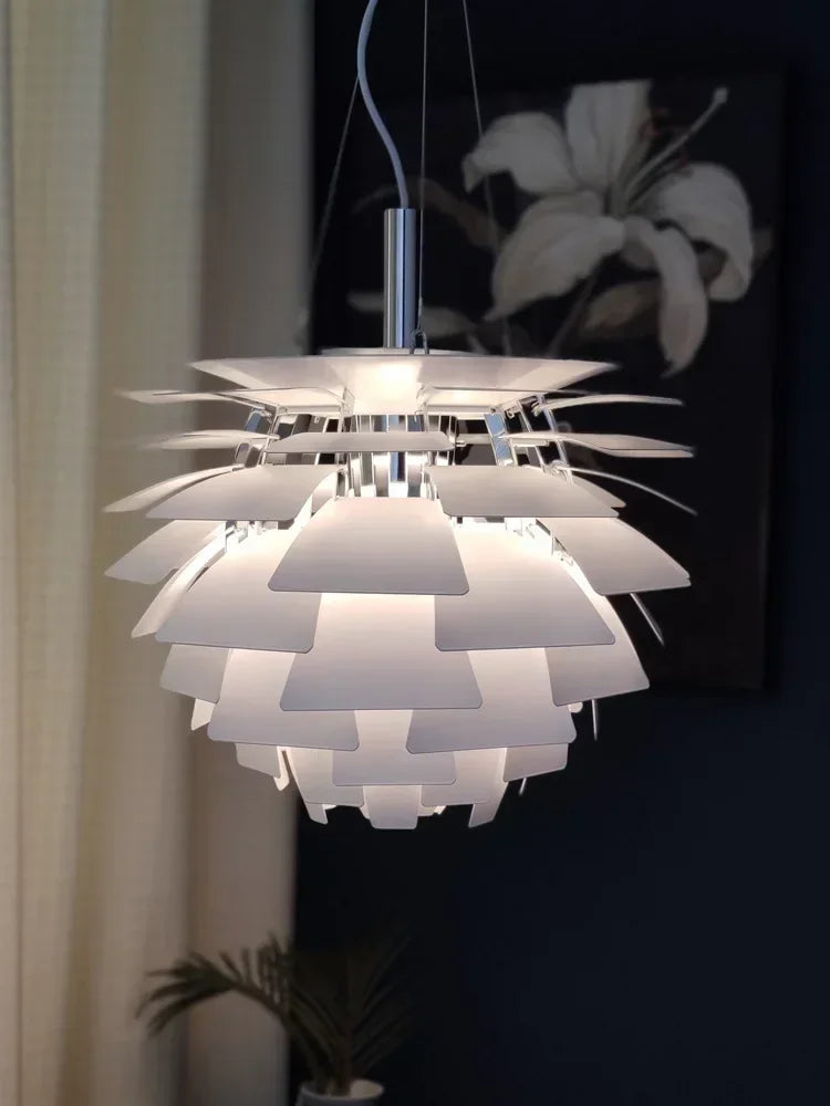 High Quality Artichoke Pendant Light Chandelier Ceiling Hanging Suspension Lamp Close to Original room decor