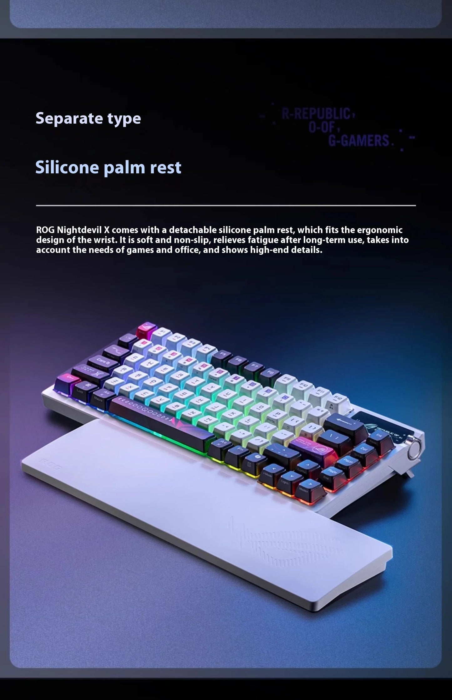 ROG Azoth X Wireless Tri-mode Mechanical Keyboard Hot Swap 2“OLED Screen Gasket Mount Custom PC Esport Laptop Gaming Keyboards