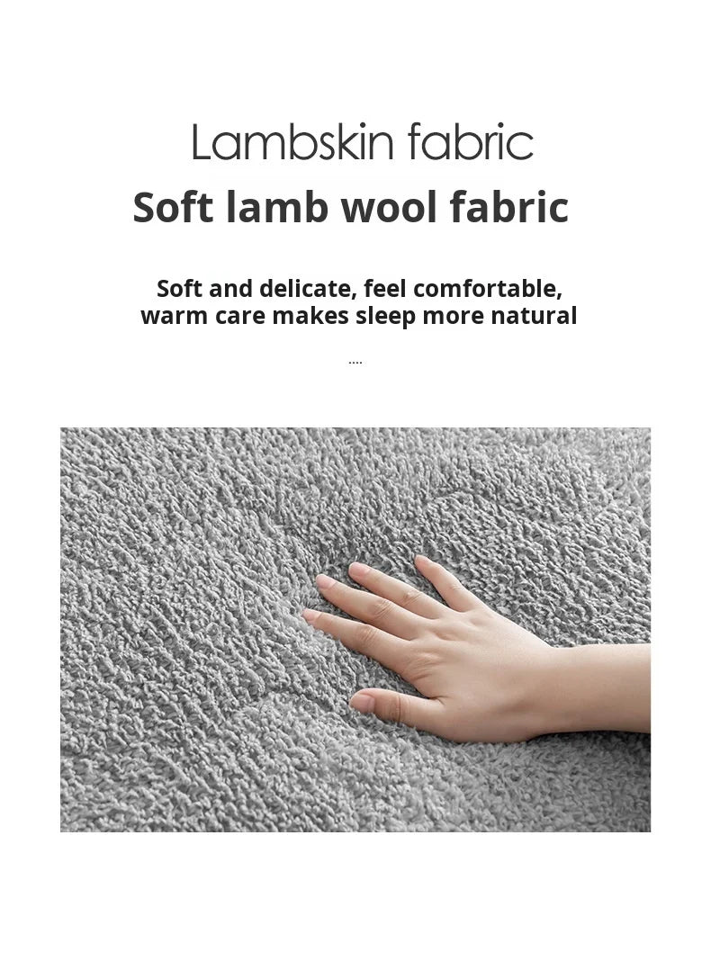 Student dormitory foldable thickened warm lamb velvet tatami mattress winter floor bunk bed mattress Home Double mattress