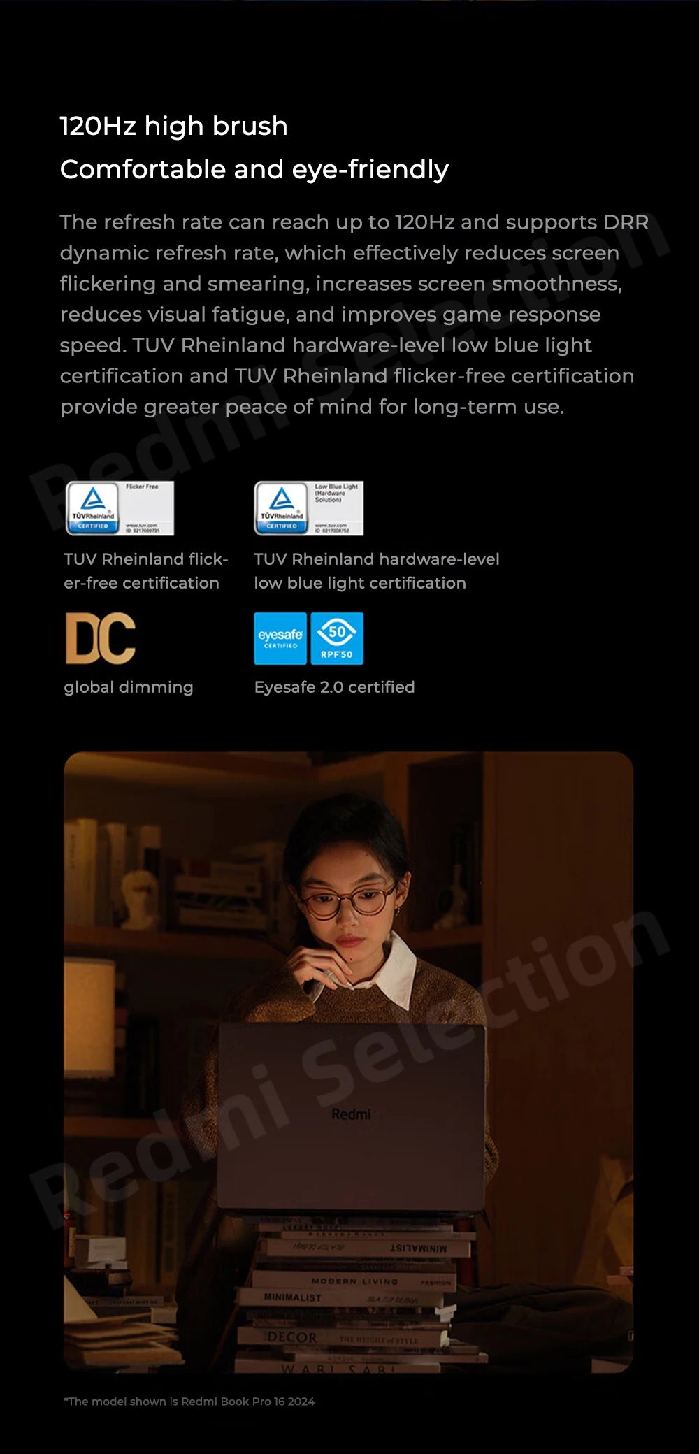 Xiaomi RedmiBook Pro 14 Laptop Ultra 5-125H/Ultra 7-155H ARC Graphics 32GB DDR5 1T SSD 14-inch 2.8K 120Hz Screen Notebook PC
