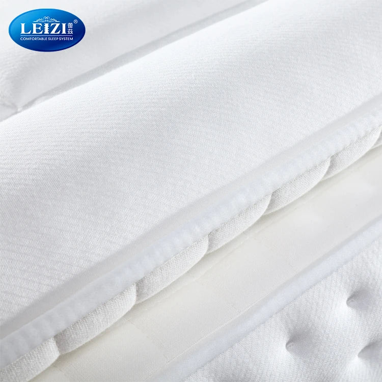 Luxury Hybrid Soft High Density Foam Pocket Spring Queen Size Bed Mattress in a Box