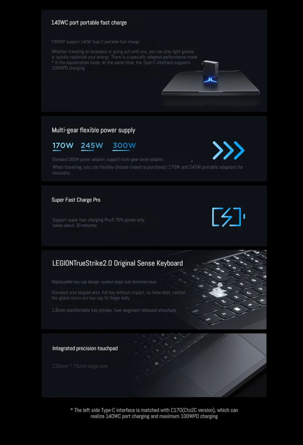 2025 Lenovo LEGION Y9000P E-sports Gaming Laptop GeForce RTX 5070 /5080 Ultra9 275HX RAM 32GB 1T SSD 16-inch Gaming Notebook PC