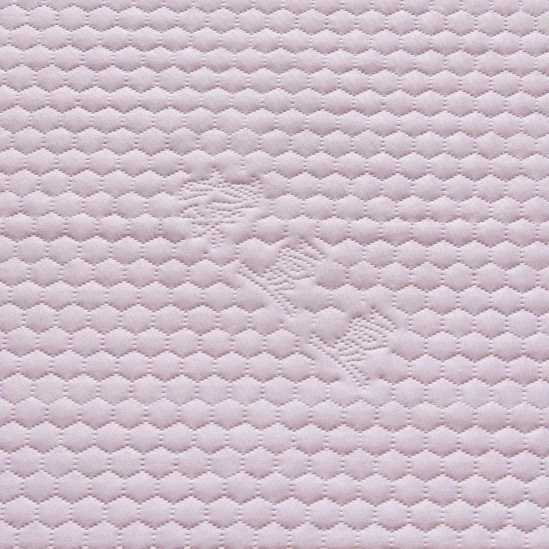 Breathable and non stuffy taro purple thin mattress with summer quilting and fixed strap anti slip design super soft mattress