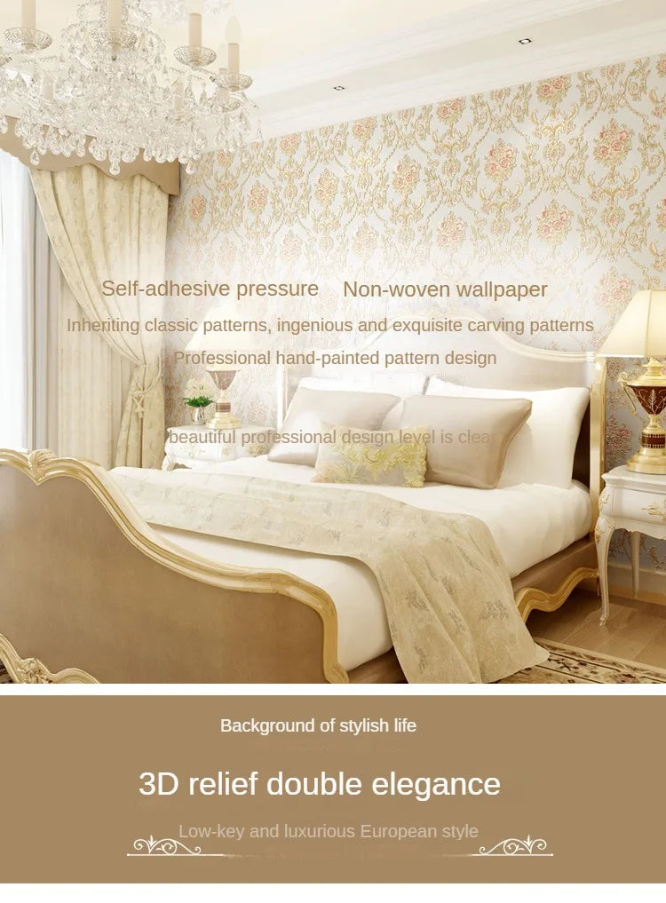 10M 3D Self-adhesive Wallpapers Fine-pressed Bedroom Decoration Stickers Living Room Stereo TV Background Wall Paper Home Decor