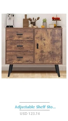 TV Stand Cabinets Drawers Entertainment Center Luxury Minimalism Practical Up to 85" Shelf Open Storage Circu Connect Power
