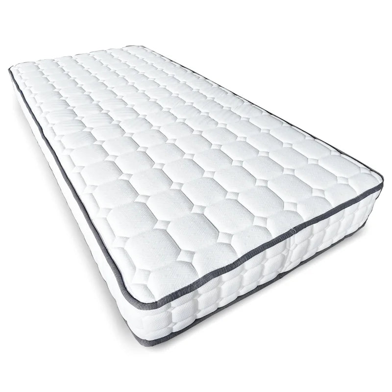 2024 Popular Spring Contour Wave Orthopedic Mattresses Memory Foam Latex Mattress With Removable Cover