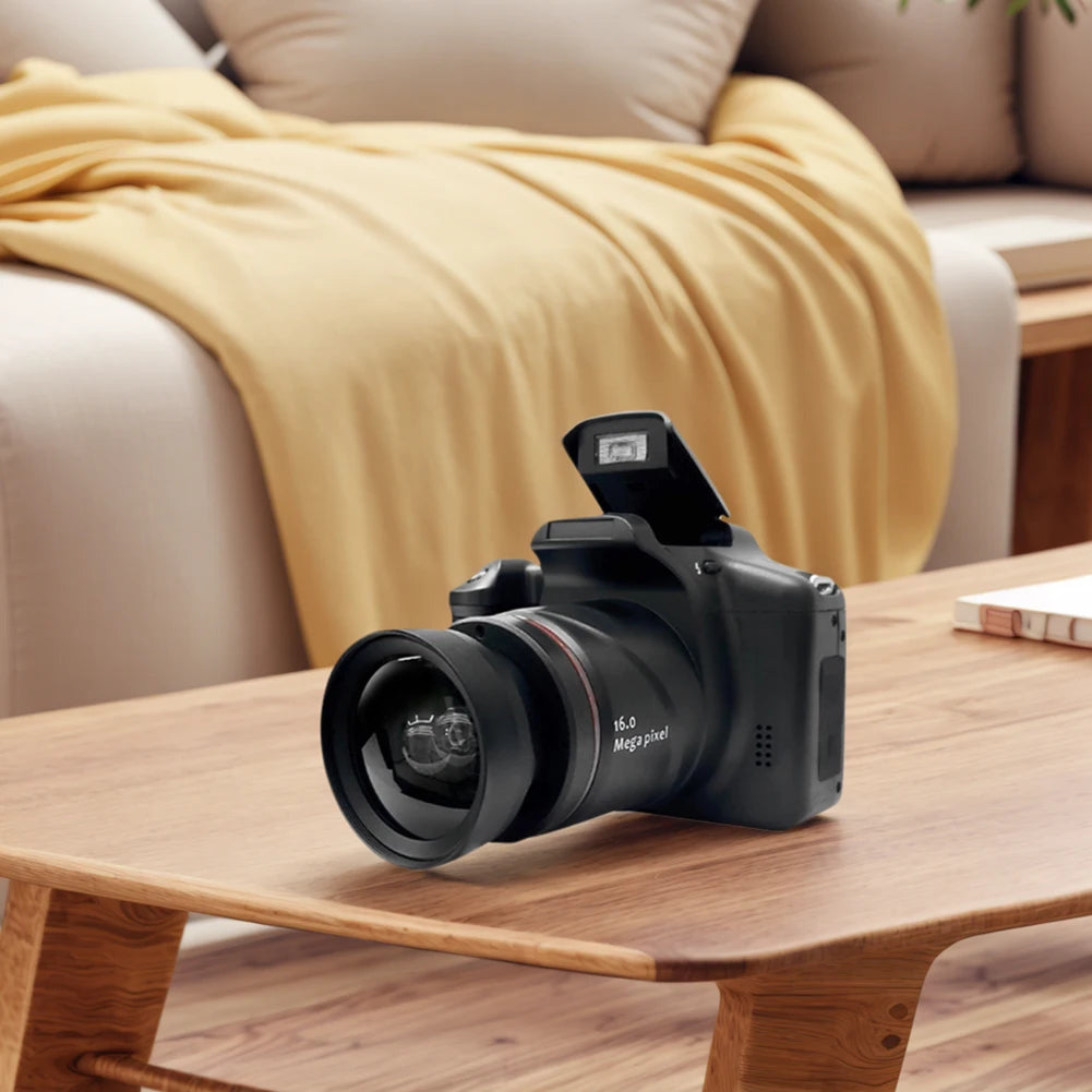 16MP Camcorder with 2.4 Inch LCD Screen Video Camera 16X Digital Zoom Video Recorder for Photography and Video