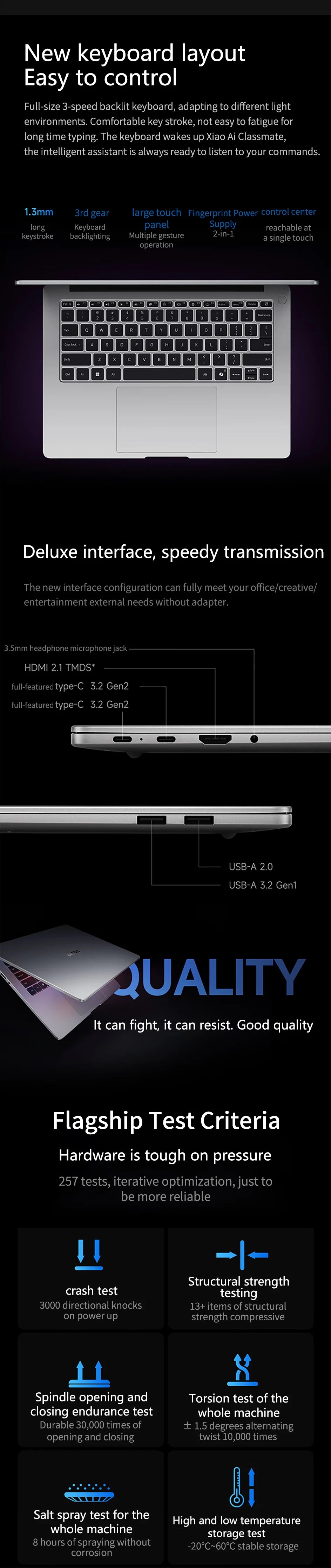 Xiaomi Laptop REDMI Book 14 2025 14" 2.2K Screen Dolby VISION ATMOS Xiaomi Hyper OS Connect New Intel Core 5-210H Notebook PC
