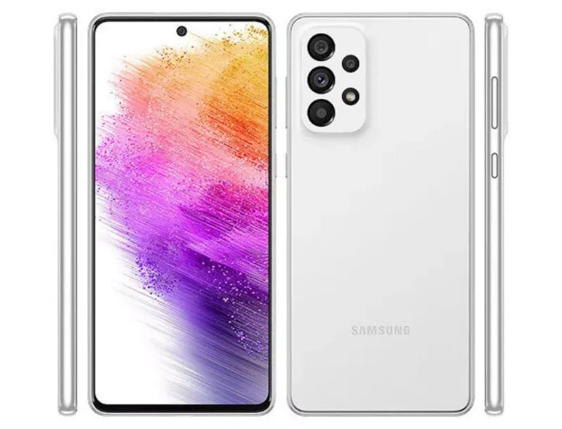 Original Samsung Galaxy A73 A736B Dual Sim 6.7" AMOLED 128GB 26GB ROM Snapdragon Octa Core NFC 5G Mobile Phone