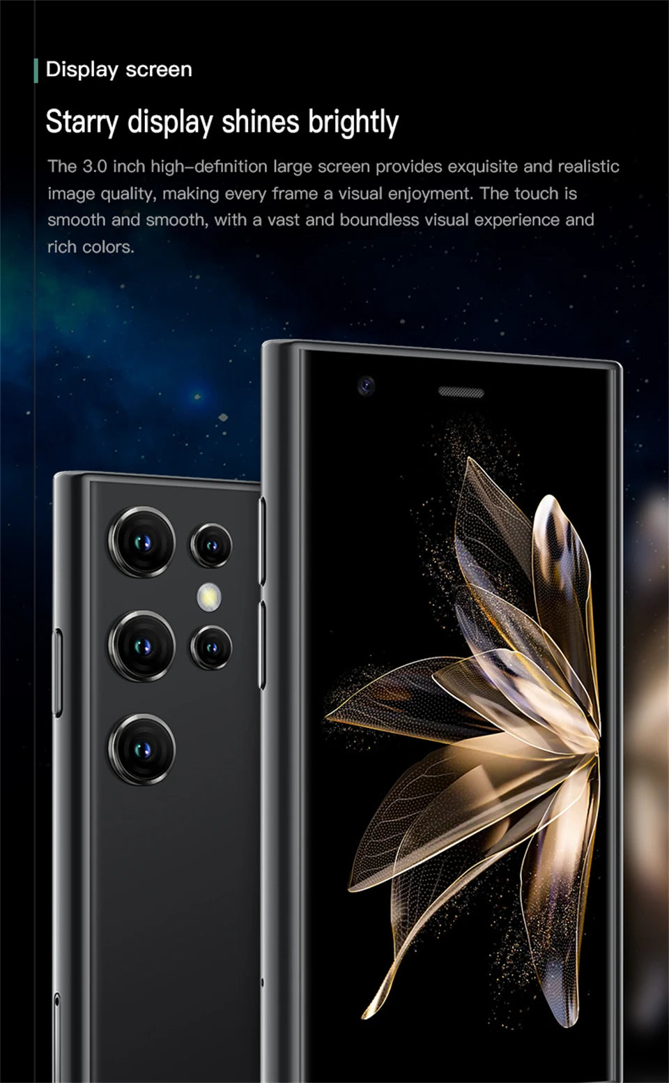 SOYES S23 Pro 3.0" Android8.1 Mini Smartphone 2GB RAM 16GB ROM Dual SIM Standby 1000mAh 3G Network Compact Mobile Phone