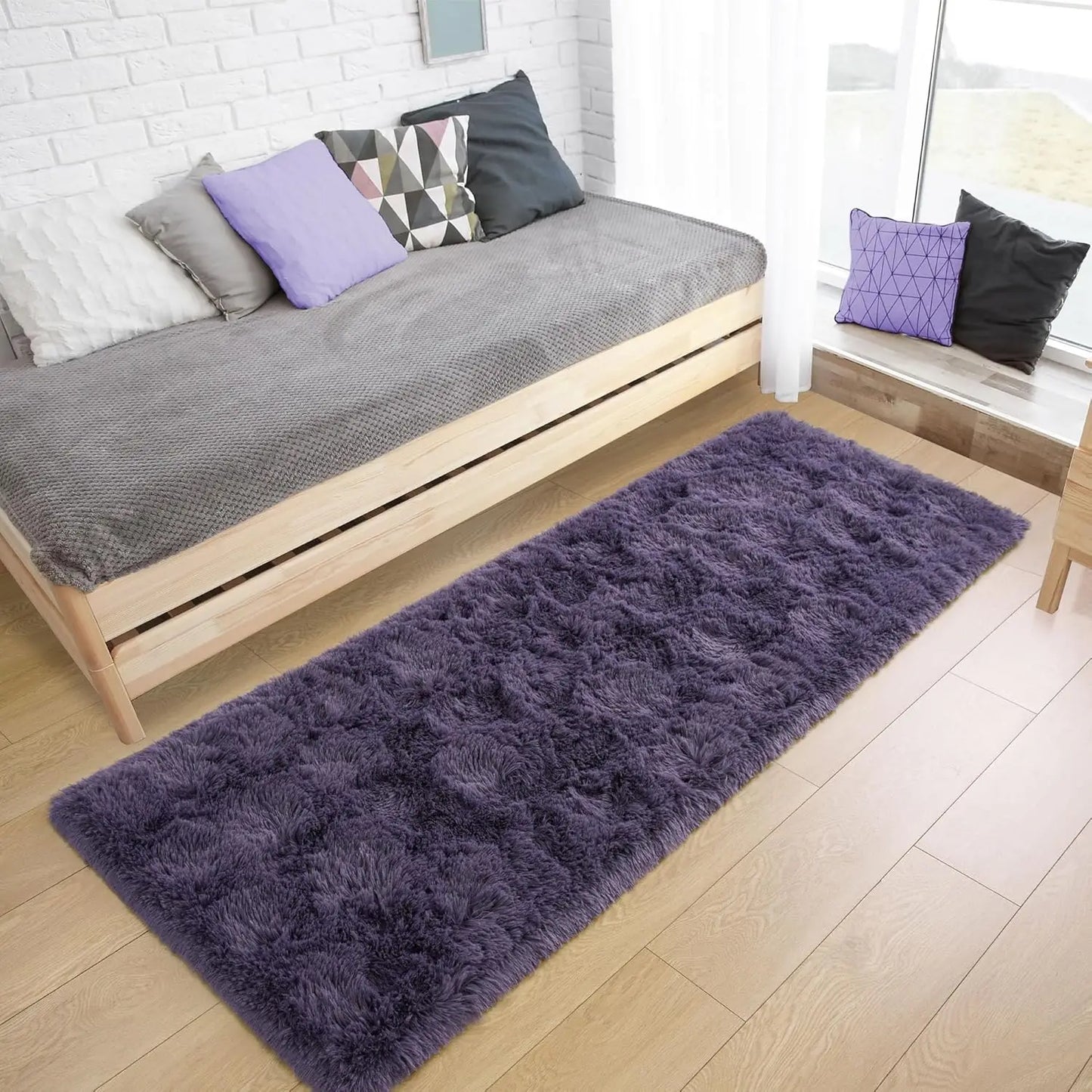 Soft Carpet for Living Room Fluffy Hall Sofa Area Rug Carpets Room Decor Plush Rugs for Children Bedroom Play Floor Mats