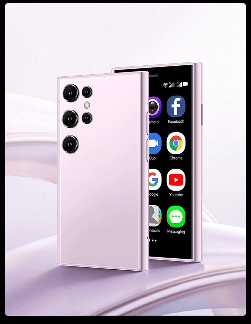 SOYES S23 Pro 3.0" Android8.1 Mini Smartphone 2GB RAM 16GB ROM Dual SIM Standby 1000mAh 3G Network Compact Mobile Phone