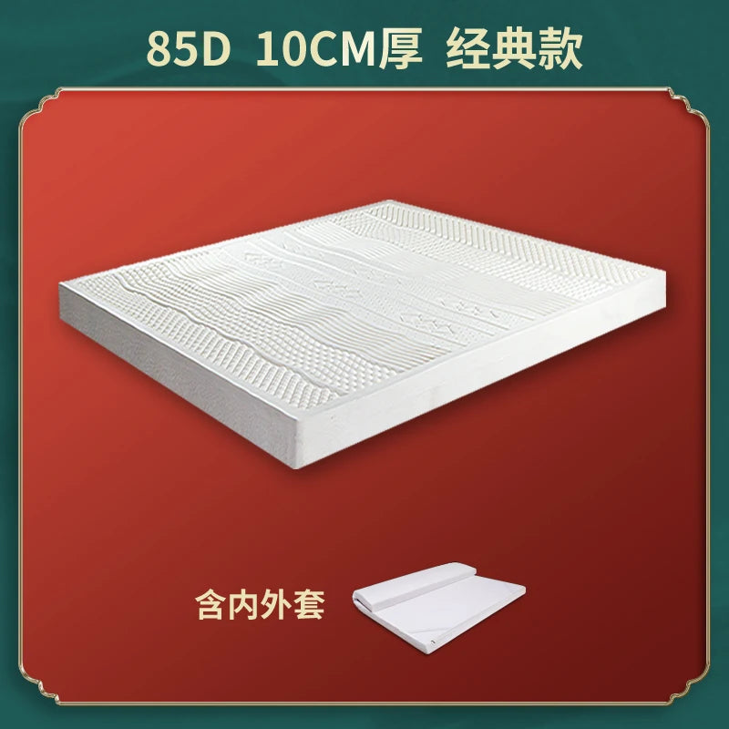 King Size Double Latex Mattress Hotel Thickness Foldable Queen Latex Mattress Twin Thailand Colchon Individual Salon Furniture