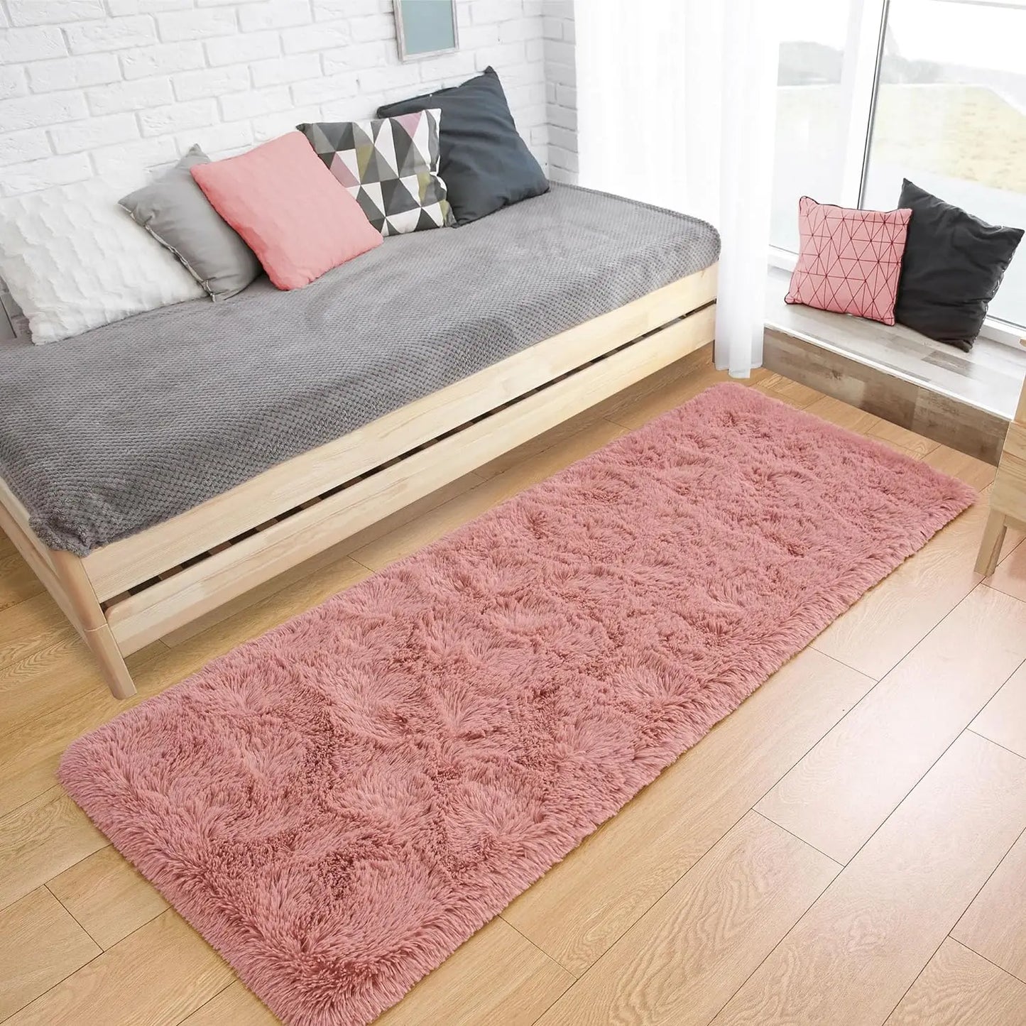 Soft Carpet for Living Room Fluffy Hall Sofa Area Rug Carpets Room Decor Plush Rugs for Children Bedroom Play Floor Mats