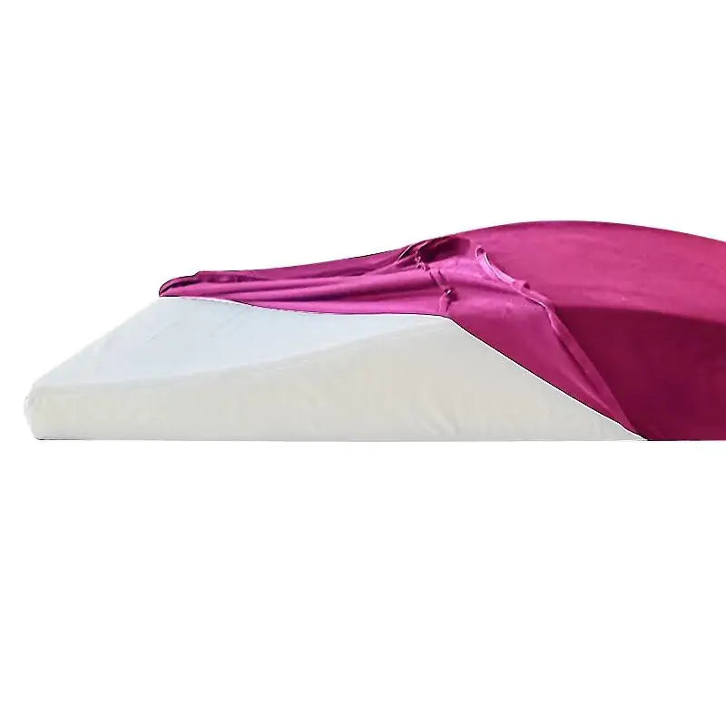 Curved Foam Mattress With Velvet Covers Salon Lash Foam Topper Massage Table Eyelash Extension