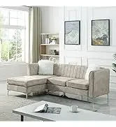 Morden Fort white leather love seat and sofa set, modern luxury and comfy furniture sleeper pouches for living room, apartment,
