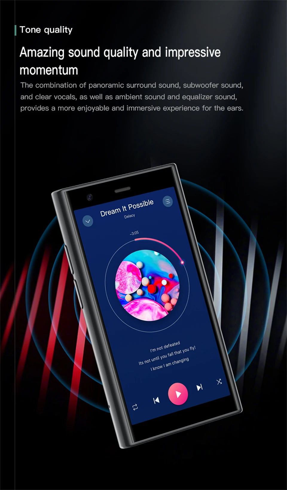 SOYES S23 Pro 3.0" Android8.1 Mini Smartphone 2GB RAM 16GB ROM Dual SIM Standby 1000mAh 3G Network Compact Mobile Phone