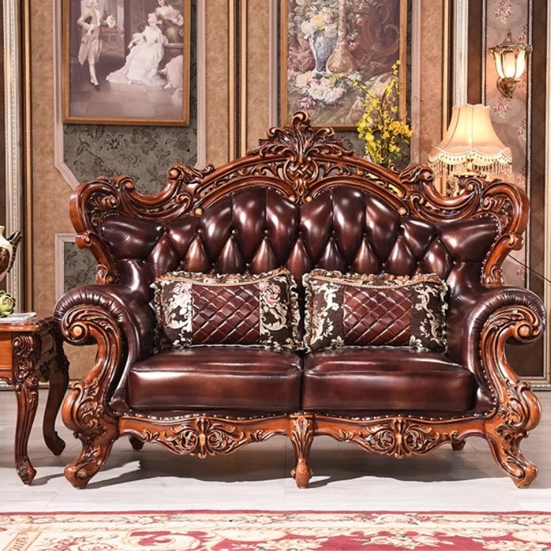 Adults Sleeper Sofas Classic Armrest Luxury Romantic Lounge Sofas Large Nordic Corner Sedie Da Soggiorno Home Decoration