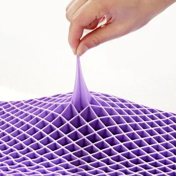 Twin Size Cooling Breathable TPE Gel Grid Mattress Topper