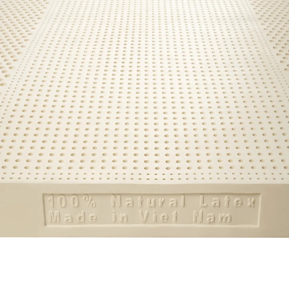 High Quality Min MOQ Queen Size 100% Eco Natural Latex Mattress Support Temperature Regulation Rebound T-Comfort from Vietnam