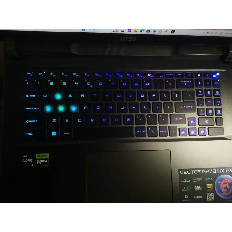 MSI Titan GP78HX Gaming Laptop 17 Inch 2.5K 240Hz IPS Screen Notebook i9-13980HX 16GB 1TB RTX4080 Computer Ultra Gaming Netbook