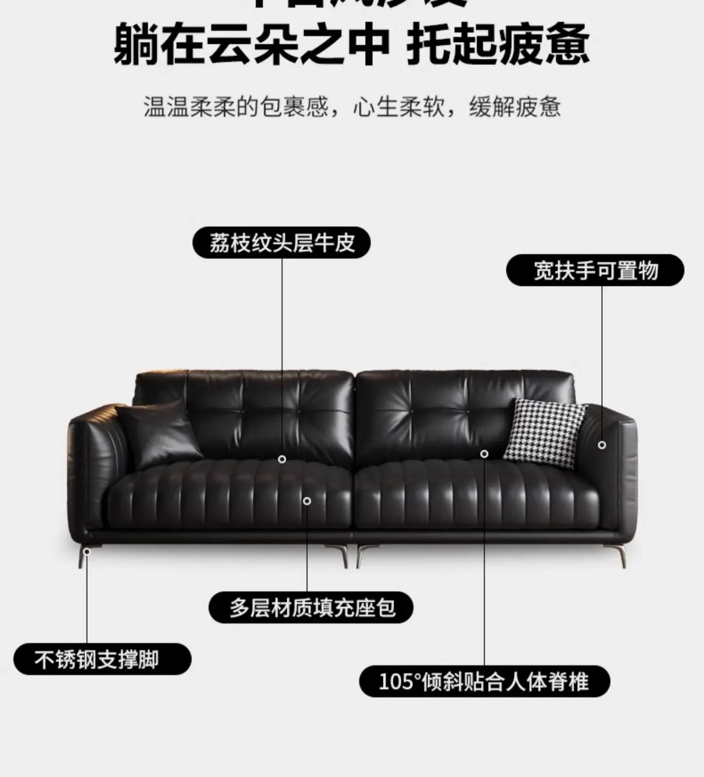 Designer Replica Sofa Convertible Modern Recliner Puff Modern Elegant Sofa Sectional Girls Meubles De Chambre Luxury Furniture
