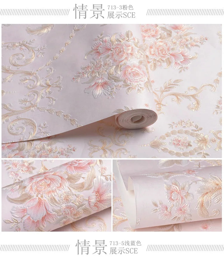 10M 3D Self-adhesive Wallpapers Fine-pressed Bedroom Decoration Stickers Living Room Stereo TV Background Wall Paper Home Decor