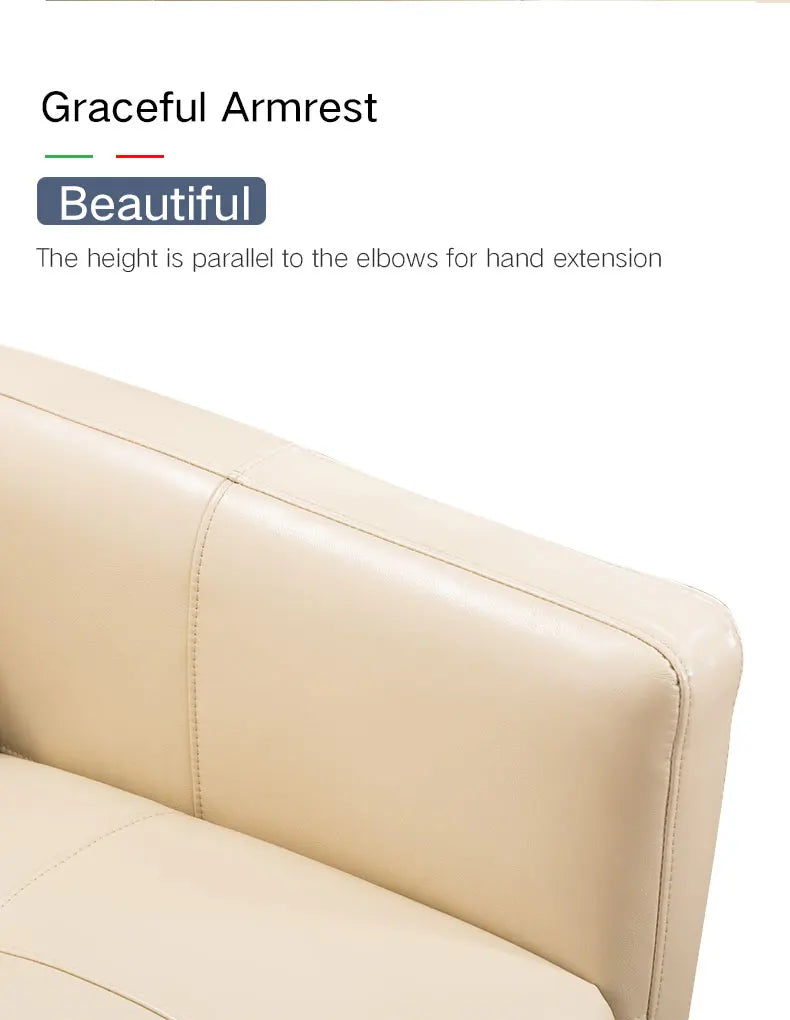 Genuine Leather Recliner Sofa Set,Modern Electric Recliner Sofa Set for Living Room