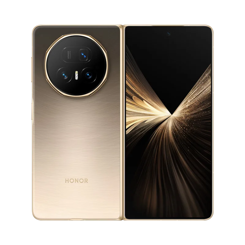 Original Honor Magic V5 Mobile Phone 6000mAh Battery 8.03" Folded Screen Wireless Charge 50.0MP Camera Snapdragon 8 Elite OTA