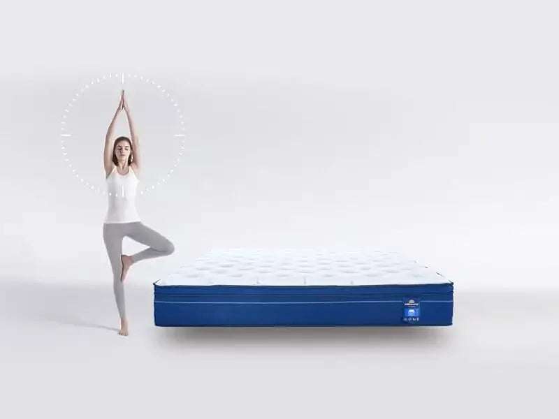 Queen ,14 Inch Gel Memory Foam Hybrid Mattress in a Box,Motion Isolation Individually Pocket Innerspring ,Pressure Relie