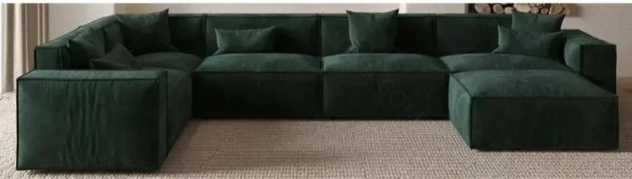 Modern KD Assembly Corner Sofa Modular Couch Fabric Gray Living Room Furniture Sectional Sofa Set sofa set living room furniture