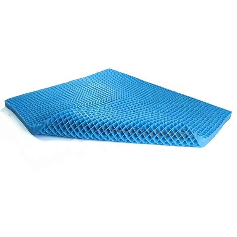 Twin Size Cooling Breathable TPE Gel Grid Mattress Topper