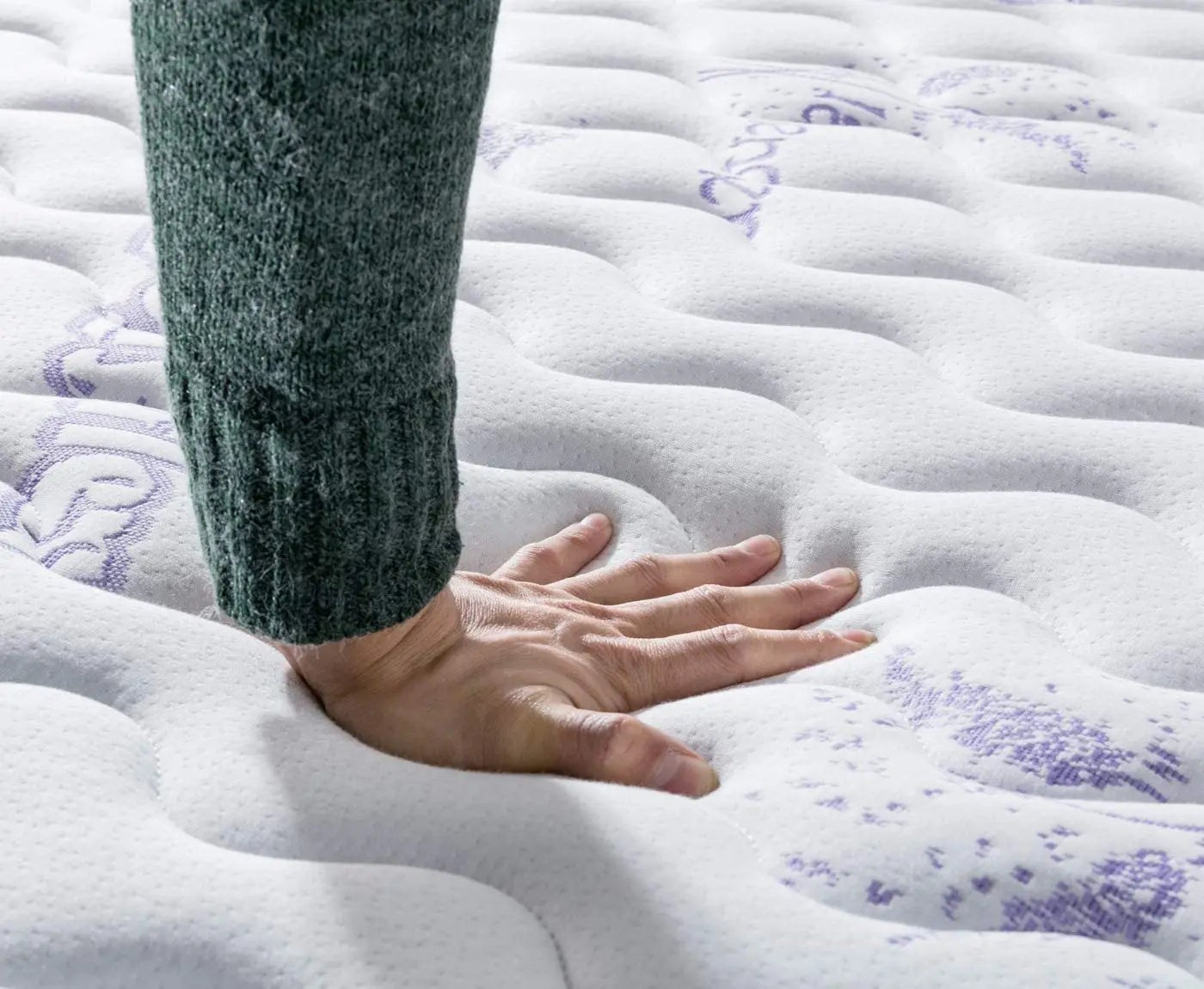 10 Inch Hybrid Mattress with Breathable Memory Foam and Individual Pocket Spring-Medium Firm