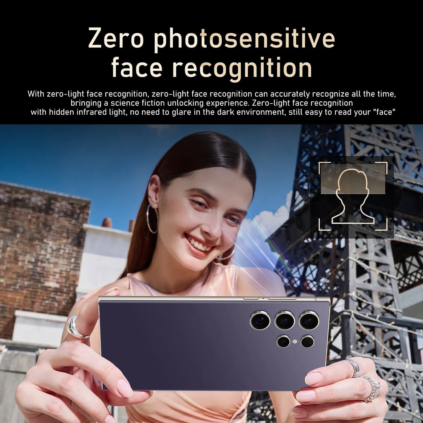 FUFFI-S25 Pro,Smartphone Android,6.8 inch,12GB RAM,512GB ROM,Dual SIM,Mobile phone,Google Play Store,24+48MP,6000mAh,celulares