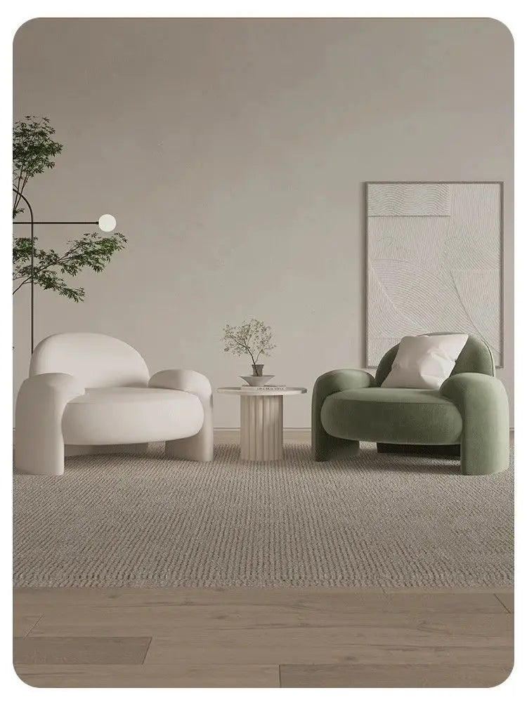 Living Room Single Sofa Balcony Leisure Chair Bedroom Sofa Chair Business Office Reception Hall Negotiation Sofas Chairs