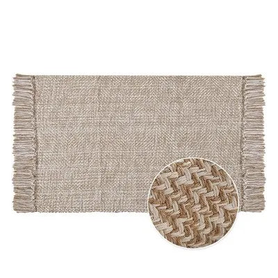 Kilim Cotton Linen Woven Carpets for Living Room Home Bedroom Rug Sofa Coffee Table Bedside Mat Modern Carpet with Tassel Tapis