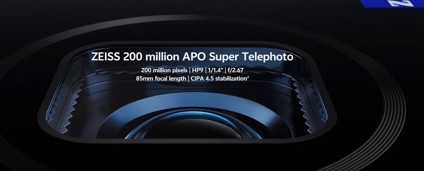 CN Version VIVO X100 Ultra 5G Smartphone Snapdragon 8 Gen 3 6.78'' 120Hz AMOLED Screen 5500mAh 80W SuperCharge 30W Wireless IP68
