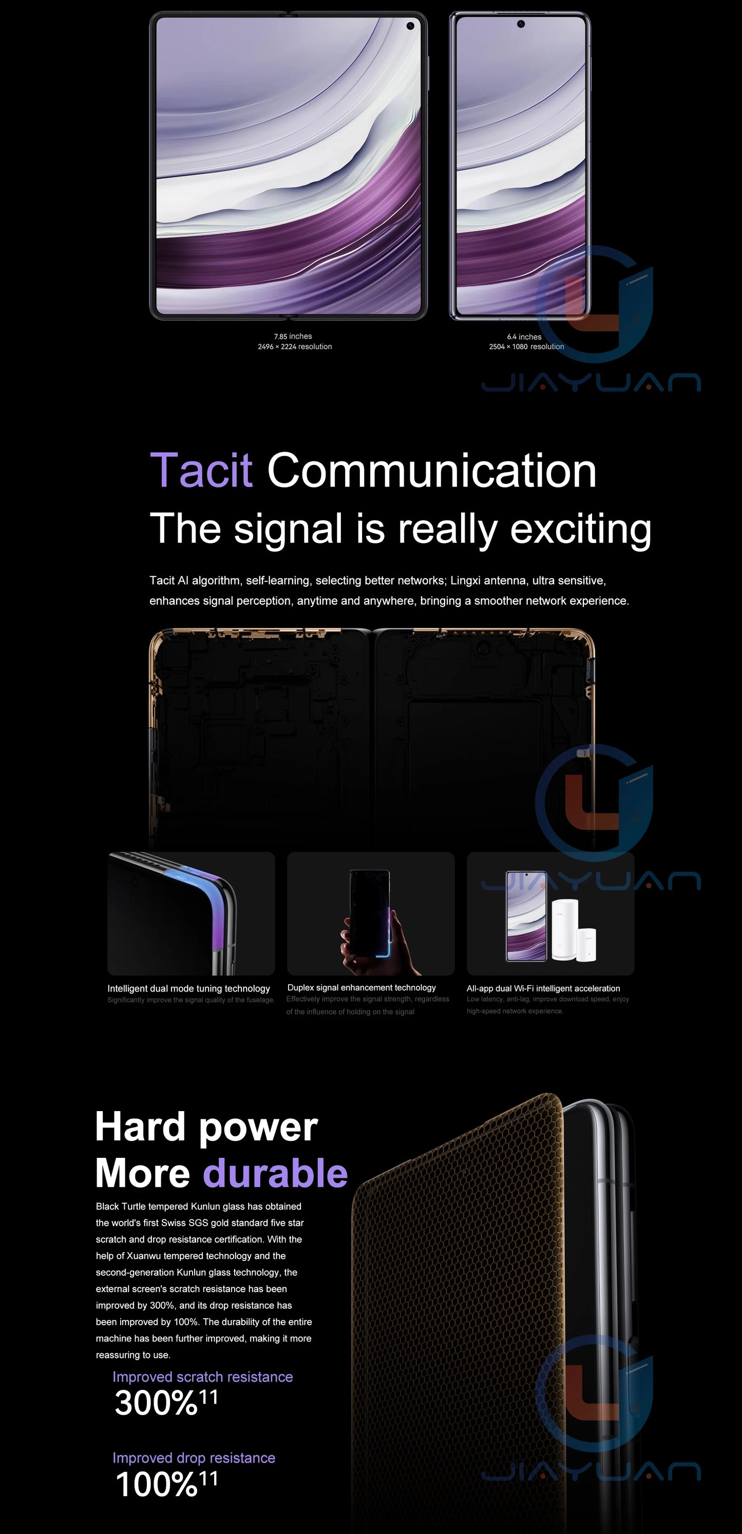 Original Huawei Mate X5 Folded Screen 5G Foldable Phone 7.85 Inches Kunlun Glass Screen HarmonyOS 4.0 Kirin 9000S NFC Smartphone