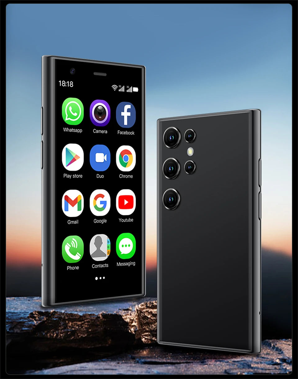SOYES S23 Pro 3.0" Android8.1 Mini Smartphone 2GB RAM 16GB ROM Dual SIM Standby 1000mAh 3G Network Compact Mobile Phone