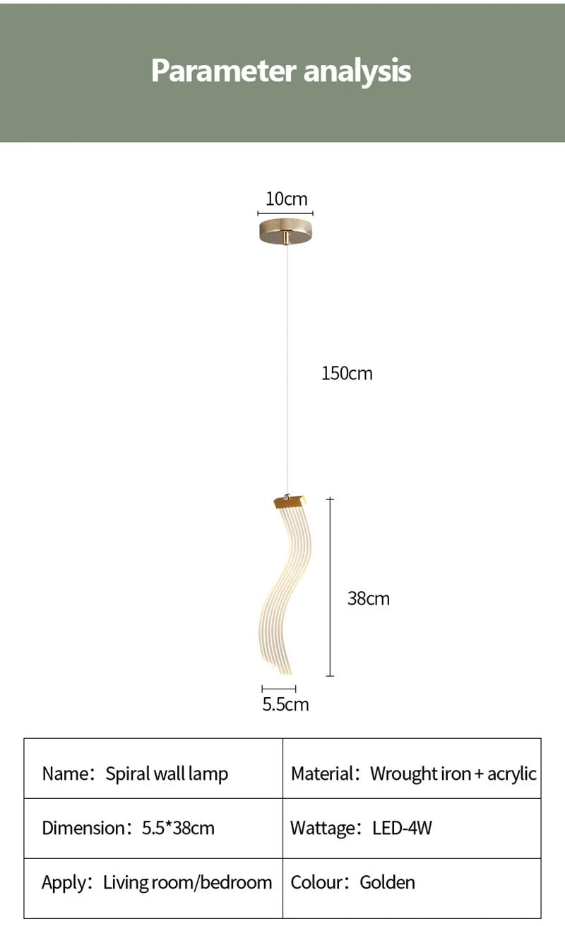 LED Pendant Light Hanging Lamps For Ceiling Interior Lighting Home Bedroom Bedside Dining Living Room Decoration Pendant Lamp