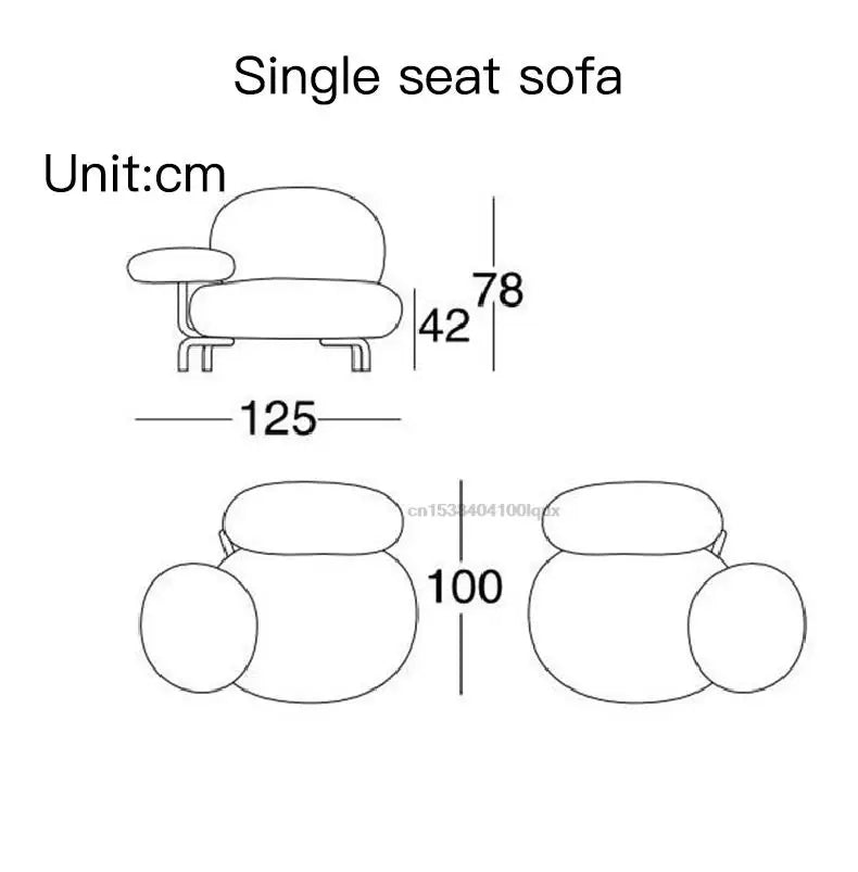 Pink Sofa Set Living Room Sectional Home Office Furniture Modern Luxury Elegant Single 3 Seater Sofa Individual Armchair