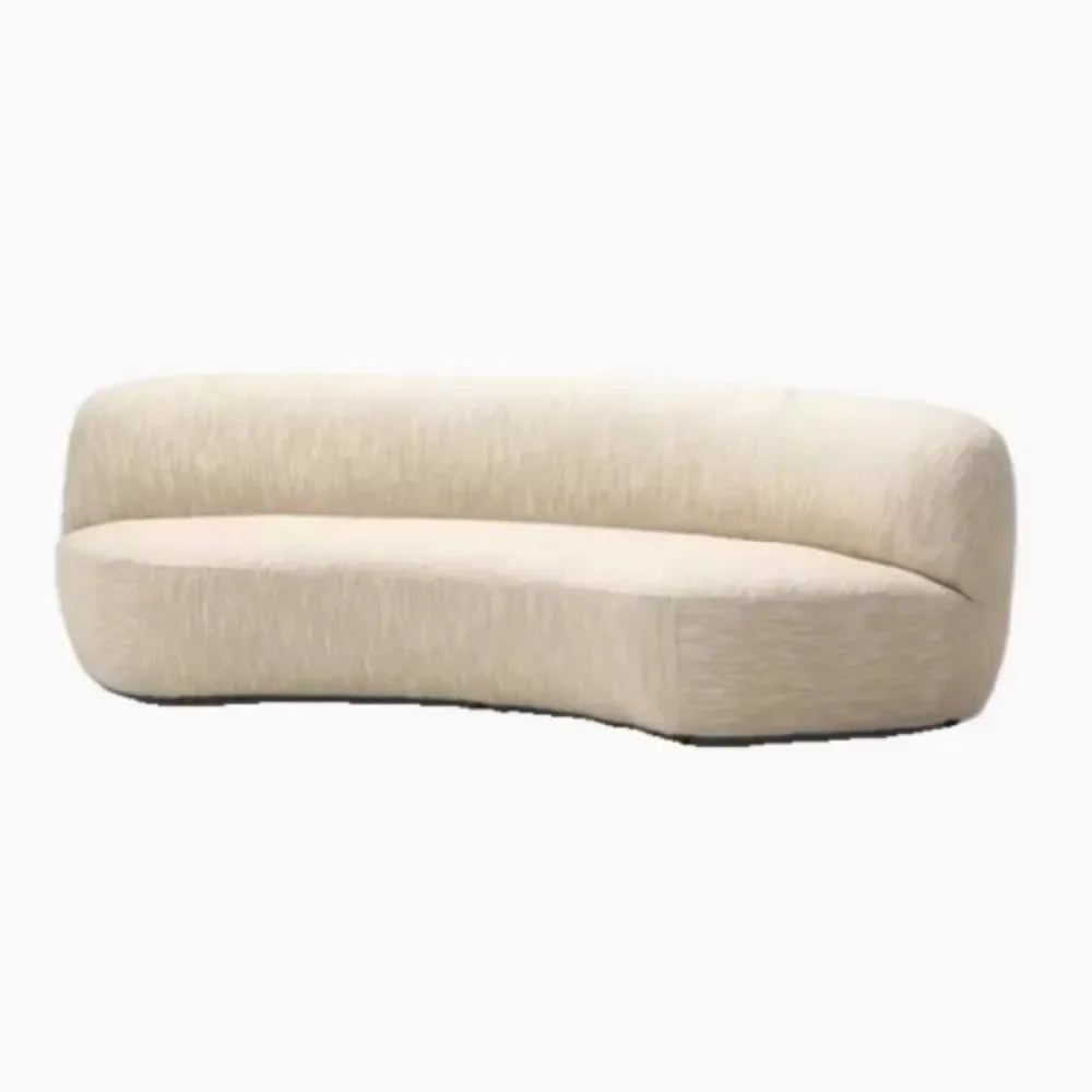Light Luxury High Quality Curved Sofa Lounge Corner Italiano Modern Couch Ergonomic Relax Adults Canape Salon Home Furniture