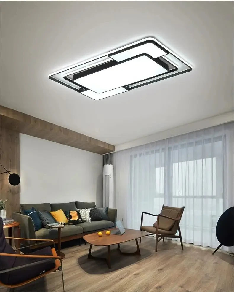 Living Room LED Ceiling Lamp Modern Simple Bedroom Room Dining Light Nordic Lustre Home Decoration Interior Lighting Chandelier