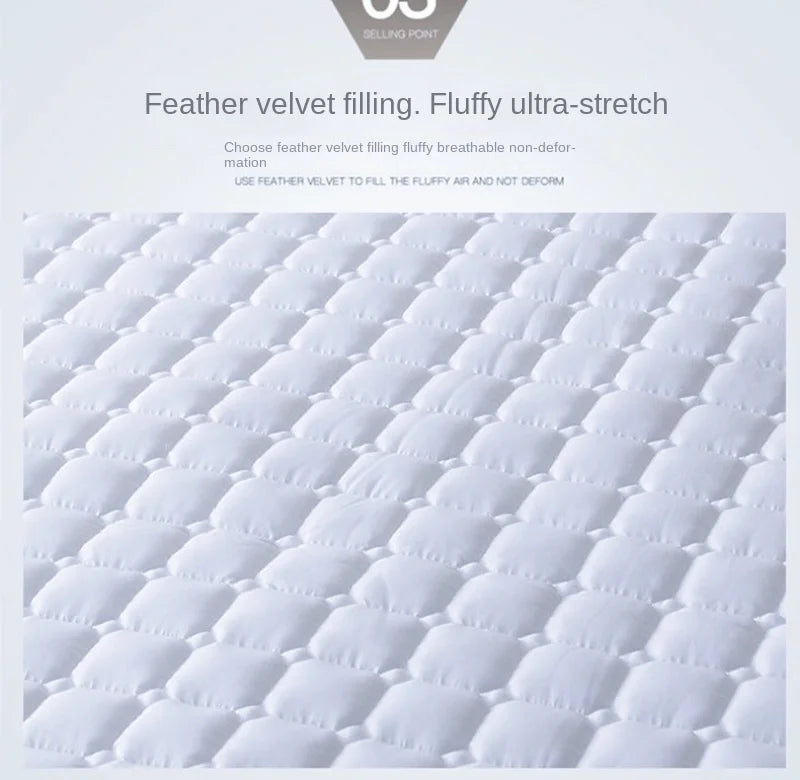 Anti-Skid Thin Cotton Mattress Cushion Protective Pad Hotel Bed Cotton-Padded Mattress Summer Cold Cold Mattress Dormitory Mat