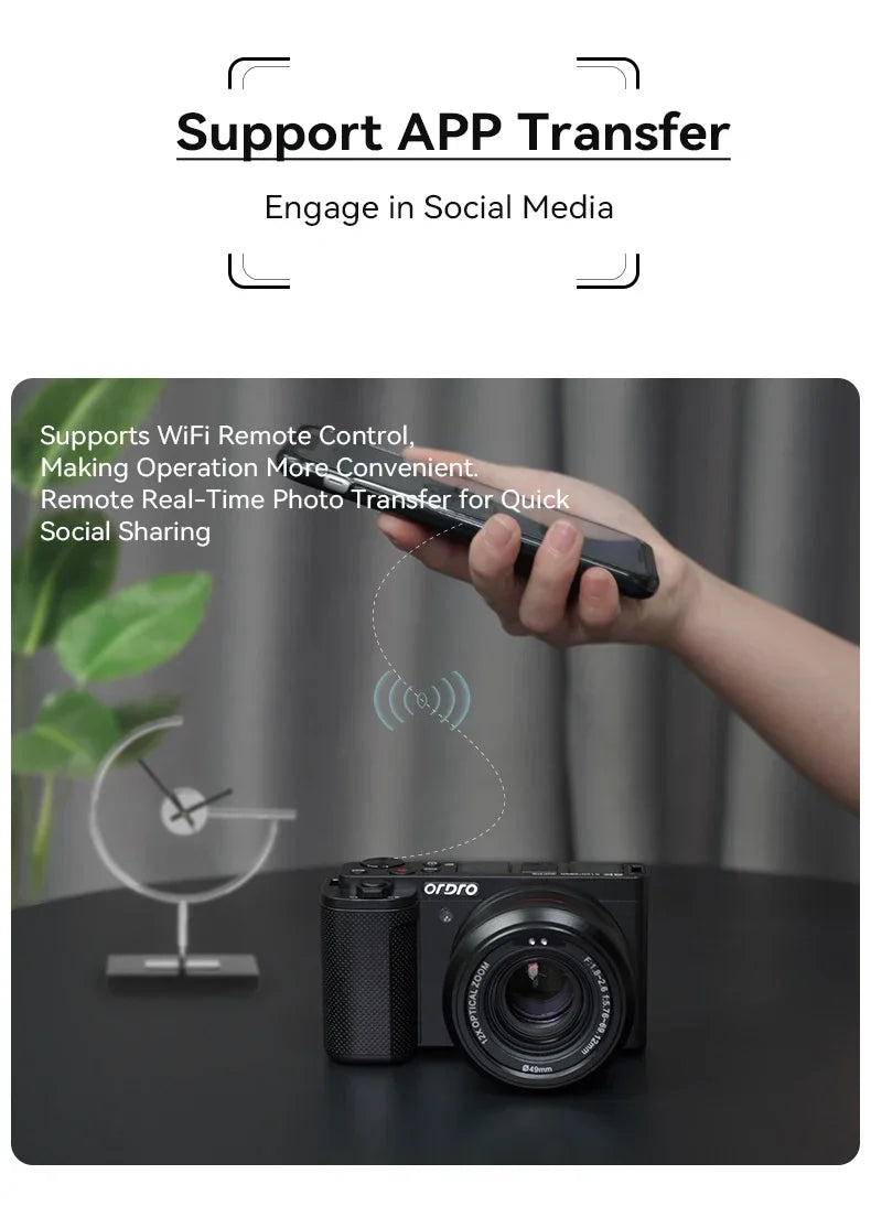 Digital Camera 3.2inch G730 12X Optical Zoom Compact Camera | 4K 60FPS Video, Sony CMOS Sensor & IR Night Vision