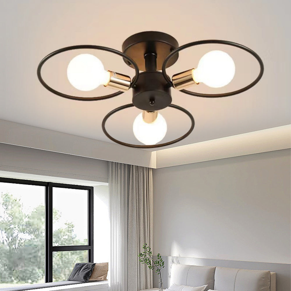 Modern LED Chandelier for Living Dinning Room Bedroom Light Color Changeable Ceiling Chandeliers Lamp